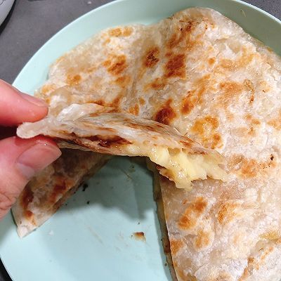  吃法|手抓饼新吃法！香蕉饼