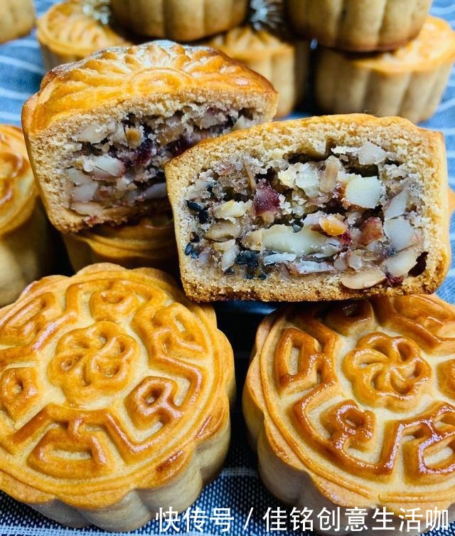 开裂|月饼怎么做好吃面点师教你正确做法,不开裂不塌陷,比买的还好