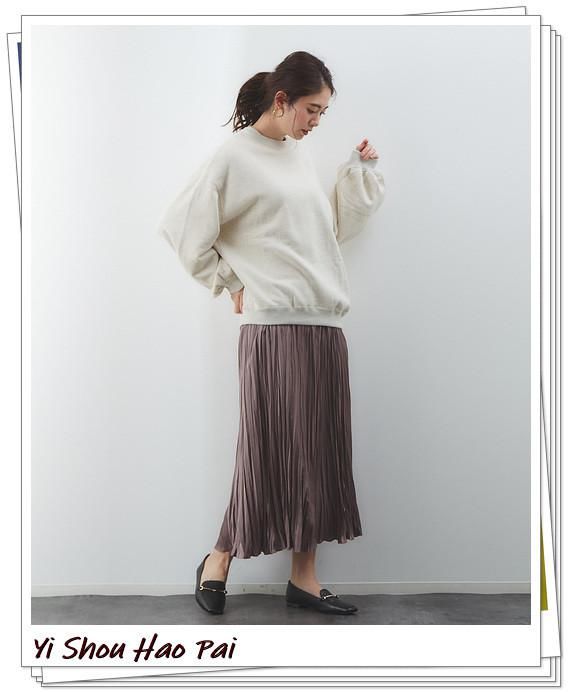 干净|白色无帽卫衣的秋季穿搭推荐！打造干净、简约的日系轻熟风造型