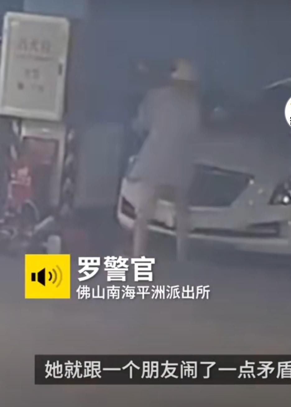  朋友|女子狂砸9辆车后称让“男友”赔 ，男子：我们只是普通朋友