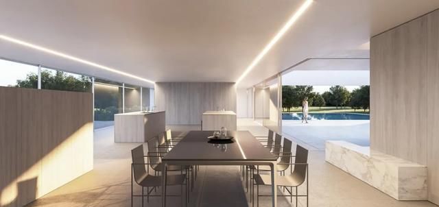  太美|太美了，白色极简主义别墅