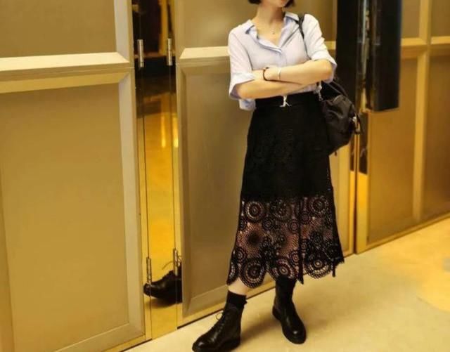 长裙|钩针编织一线连拼花半身裙，气质浪漫长裙你也可以织，附图解教程