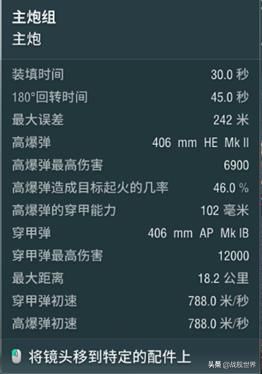 成就|超强核弹HE成就7级打火机！来自红茶国的406战列舰纳尔逊