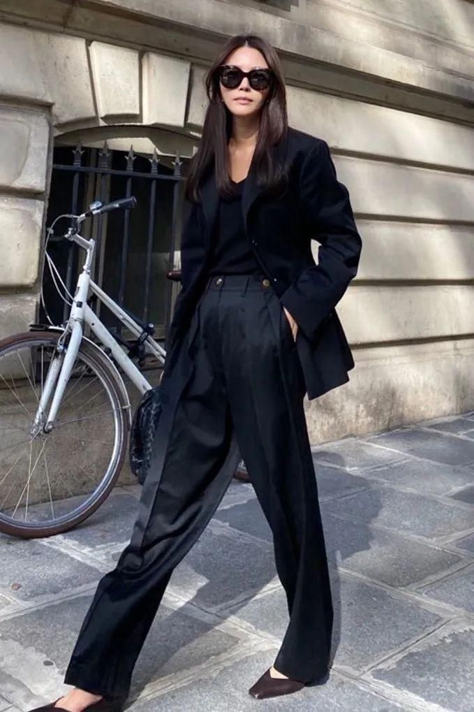 好看|今秋西装外套火了,这么穿好看又高级,时髦炸了