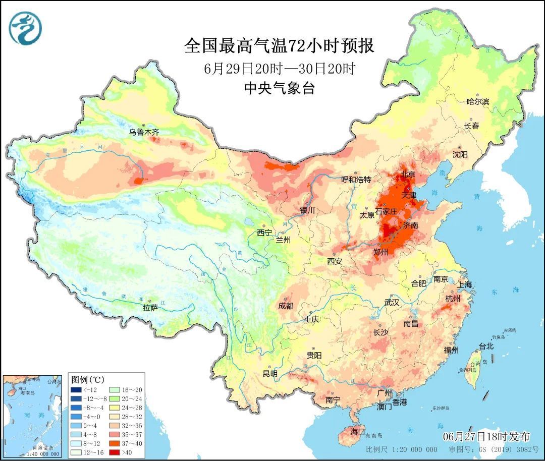 华北40℃高温“返场”！风雹等强对流天气也不容忽视！