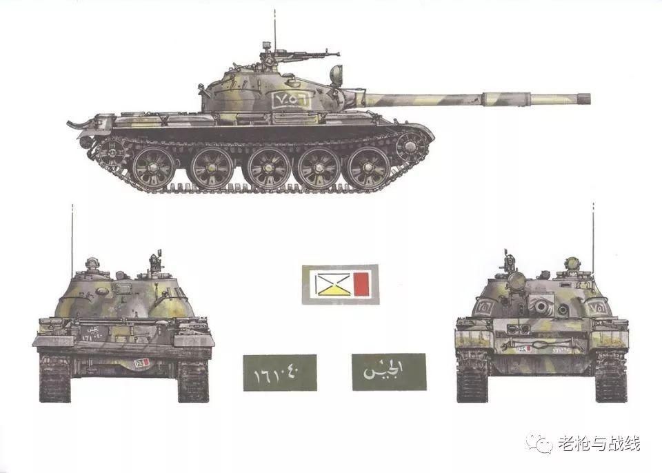  黎巴嫩|黎巴嫩战争中的叙利亚T-62坦克涂装与特征