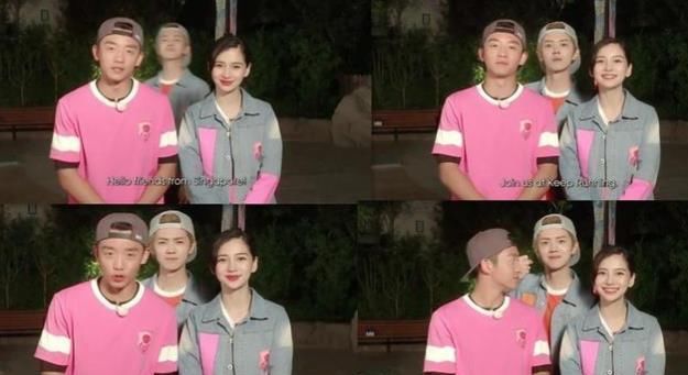  黄晓明|跑男baby跟嘉宾合影都是微笑脸，不是黄晓明，而是仅同台一次的他