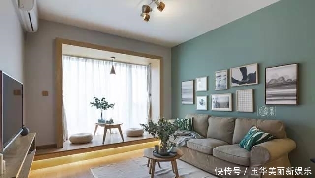 阳台|头一次见客厅和阳台打通隔断这样设计