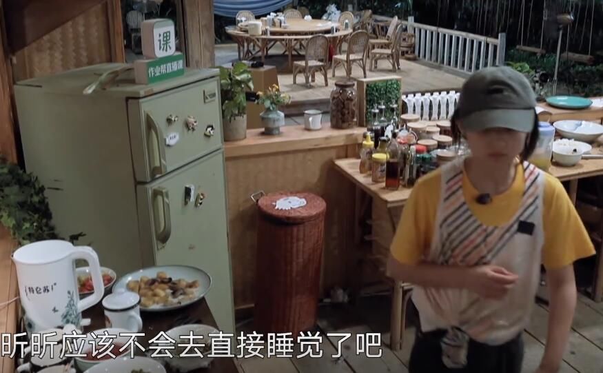  别人|别人都在收拾厨房，唯独吴昕没参与，看到她在干啥，难怪没人喊她