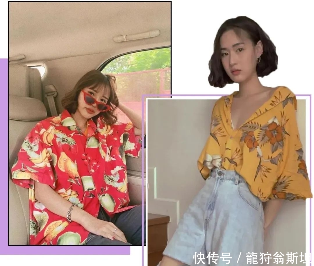 流行|再穿T恤就out了！现在流行“奶奶上衣”，越土越好看！？