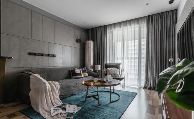  复古|89㎡现代轻奢，复古范的高级灰，装出简约奢华感，低调档次！