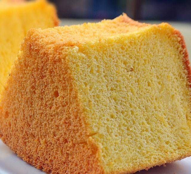 甜点|南瓜戚风蛋糕,健康甜点