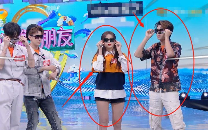  焦点|金子涵是胖了多少，上《快本》跟男嘉宾站一起，这身形是认真的吗