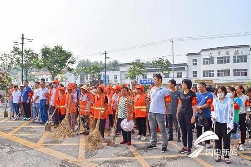 王庄镇|济宁曲阜市王庄镇开展环境卫生大整治 确保镇容镇貌规范有序