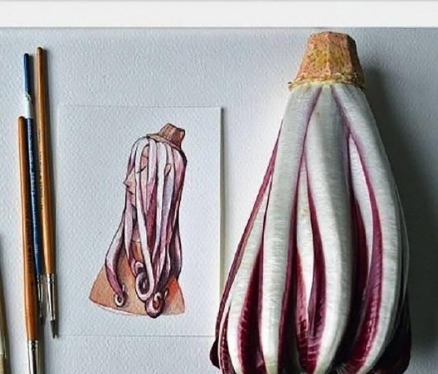 拟人化|拟人化的水果蔬菜,让这个插画师火爆ins,让人欲罢不能的创意