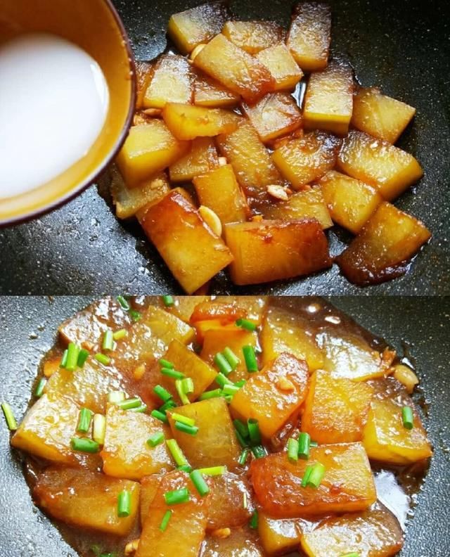  简单|红烧冬瓜比红烧肉还好吃，鲜嫩多汁简单下饭