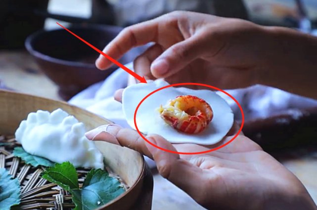 水晶|李子柒教粉丝做“水晶蒸饺”,看清她包的馅料,网友:有钱人家!