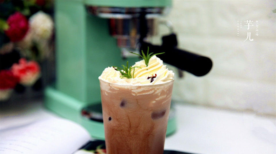 浓缩咖啡|盛夏,最适合喝的冰摩卡咖啡,在家轻松做,提神冰爽,家人喝不够