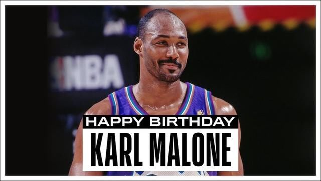  名人堂|NBA官方晒图祝名人堂球员卡尔-马龙57岁生日快乐