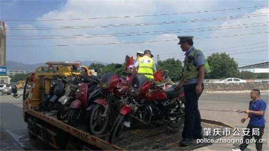 整治|节日不打烊！高要交警常态化整治摩电交通秩序