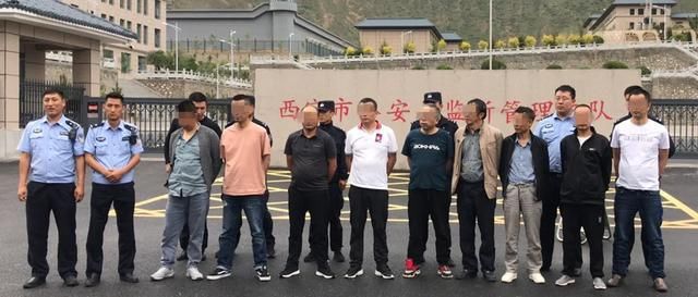麻将|西宁一小区内9人当场被抓！