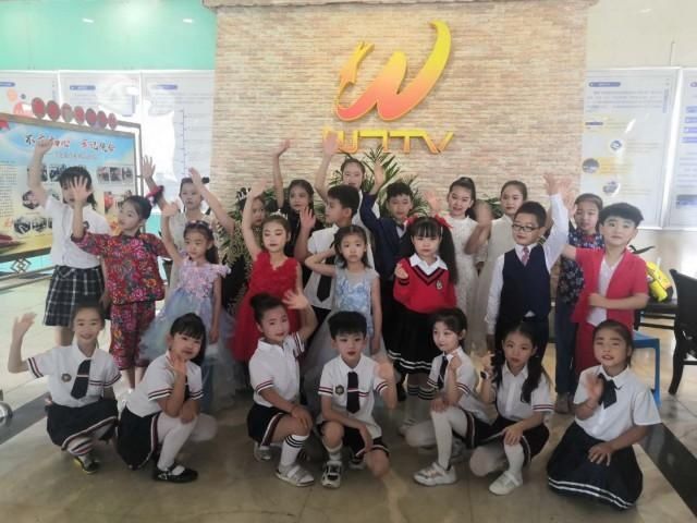  渭南广播电|少儿才艺云展播录制现场童星闪闪