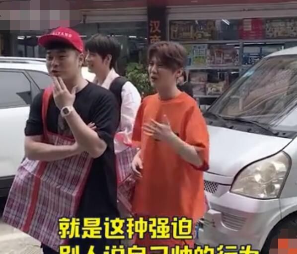  陈赫|陈赫背编织袋录节目，邓超搂着鹿晗好甜，滤镜下鹿晗美成小仙女