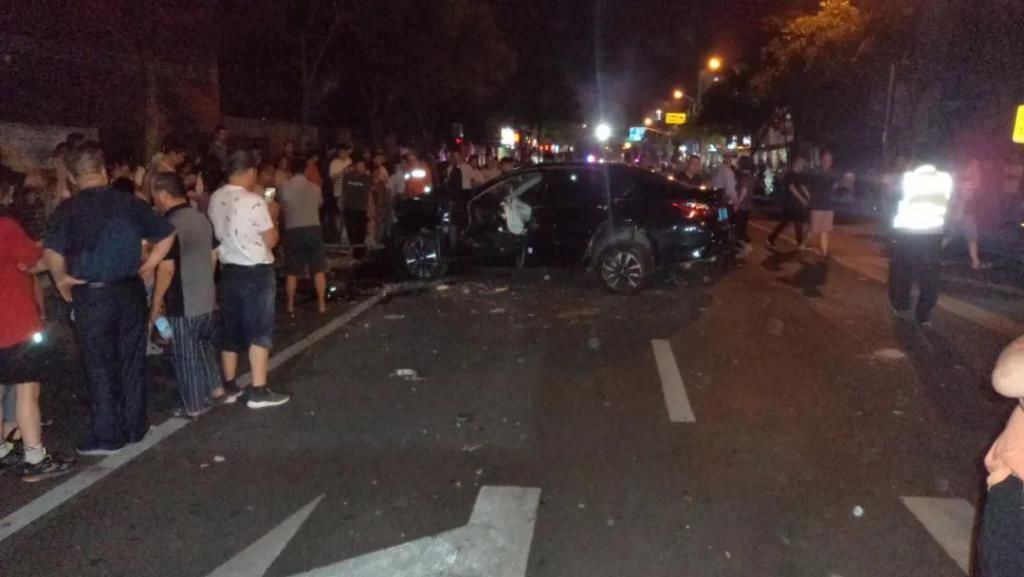  情况|昨晚西林北路的交通事故，情况是这样的