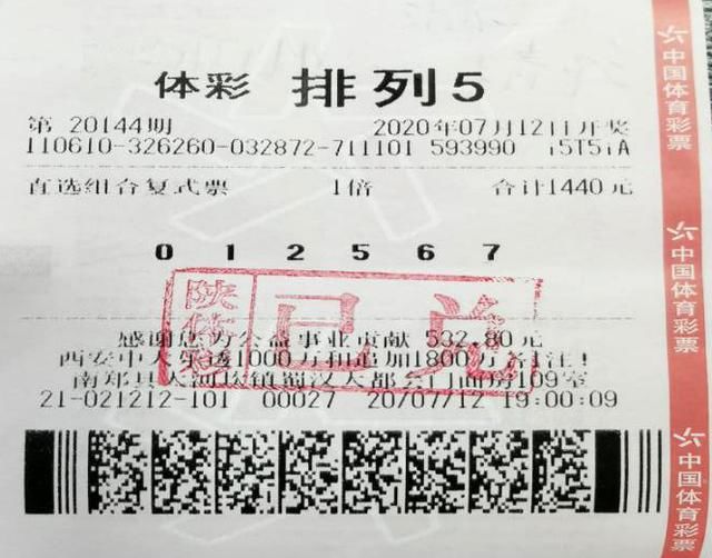 头奖|汉中南郑区连出排列5头奖