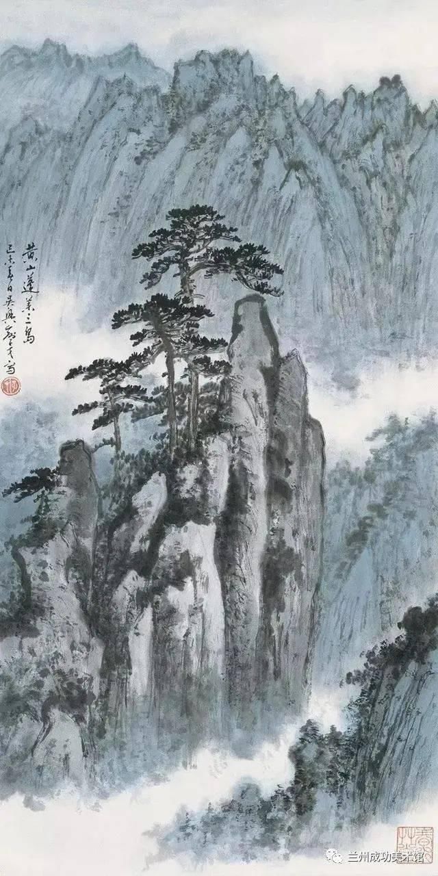  画坛|上海山水“画坛三杰”之一——俞子才