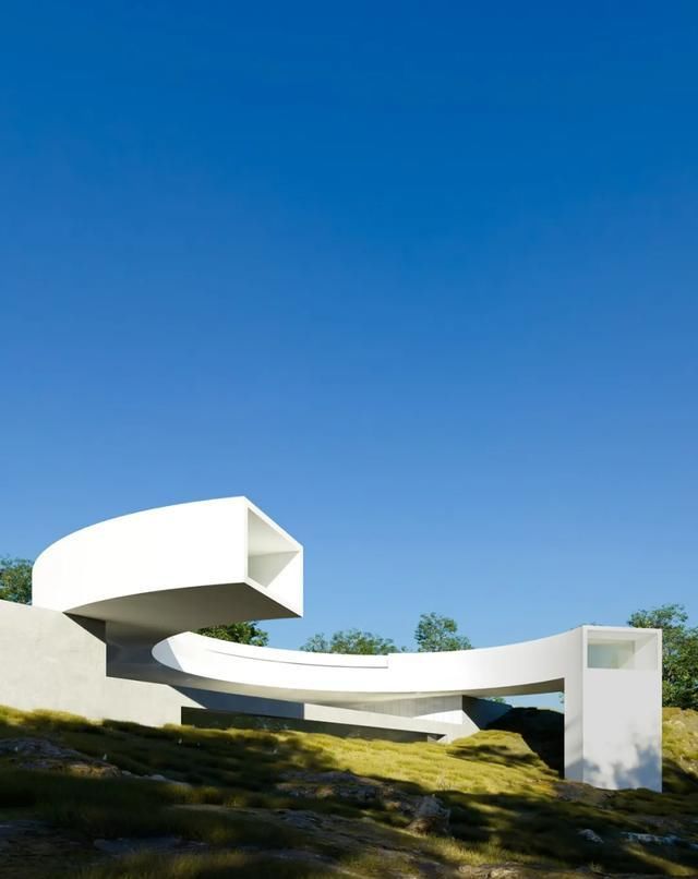  太美|太美了，白色极简主义别墅