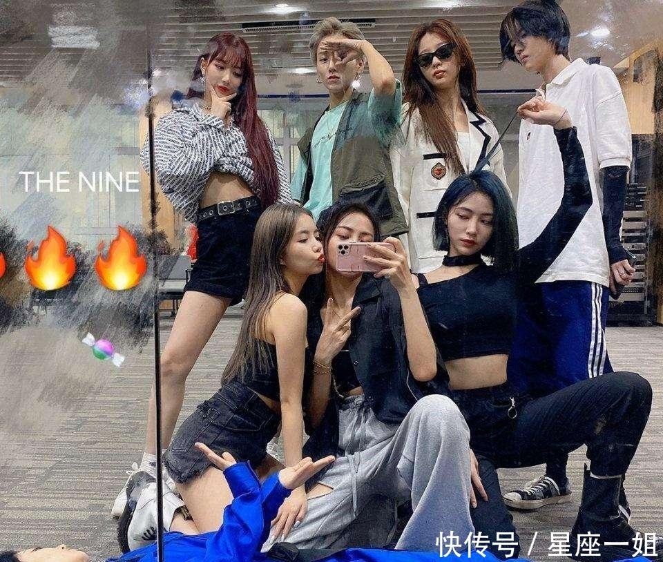  女团|硬糖少女和《THE9》门面担当，谁的颜值上限更高网友高下立判