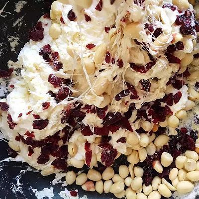 牛轧糖|蔓越莓花生牛轧糖