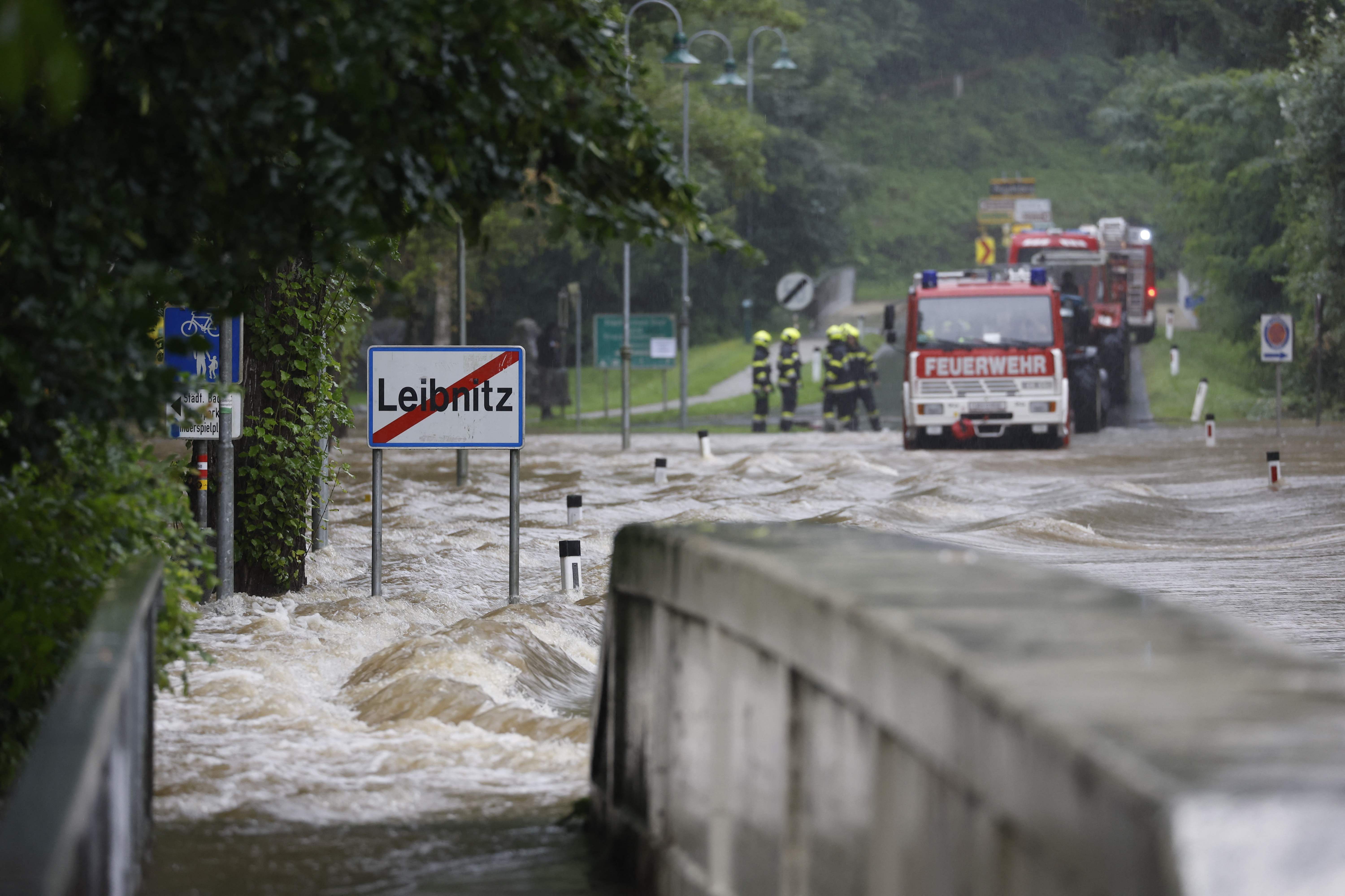 奥地利：洪水来袭