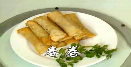 锅中|简单春卷做法，外酥内嫩，咸鲜爽口，一学就会