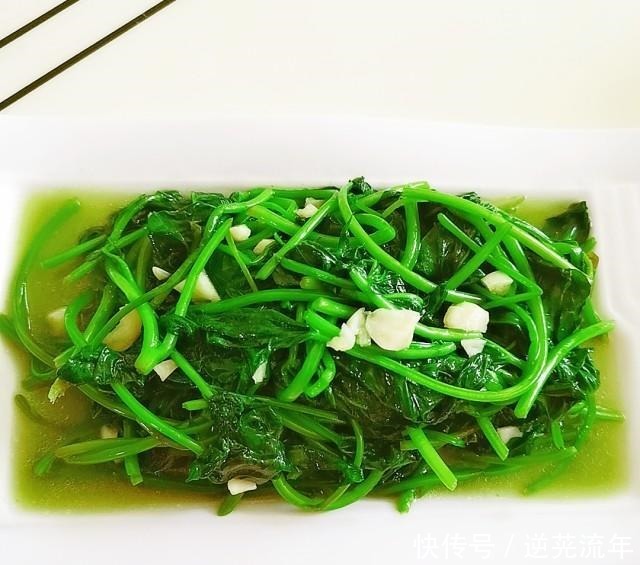 开胃|青炒番薯叶,简单又开胃,一人吃一盘不够