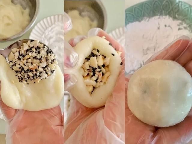  神仙|口感超绝的糯米糍！Q弹又拉丝，放三天都不变硬的神仙点心