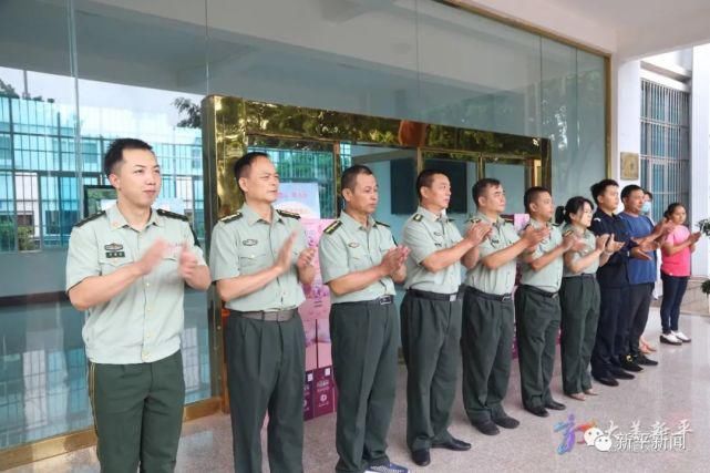  官兵|普光照看望慰问县人武部官兵