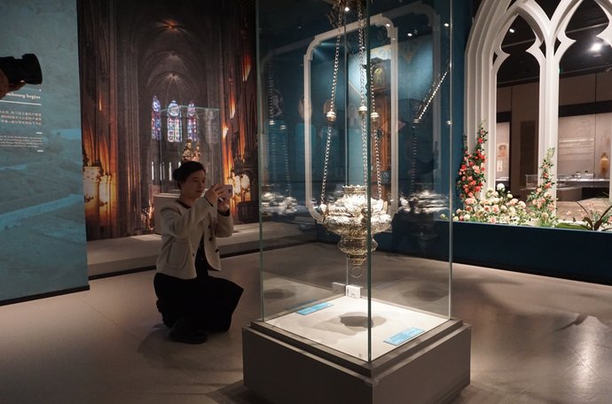“小而美——卢森堡文物精品展”河南博物院开幕