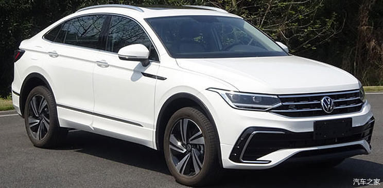  抢眼|上汽大众途观X申报图曝光 轿跑式车身/溜背式造型抢眼