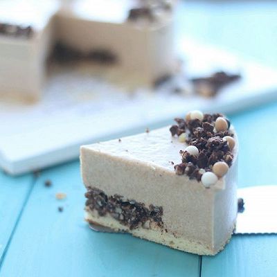  棉花|红茶棉花糖脆片慕斯