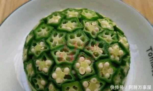 土豆泥|第一次尝试秋葵的这样做,搭配土豆泥,好看又好吃,上桌最先光盘