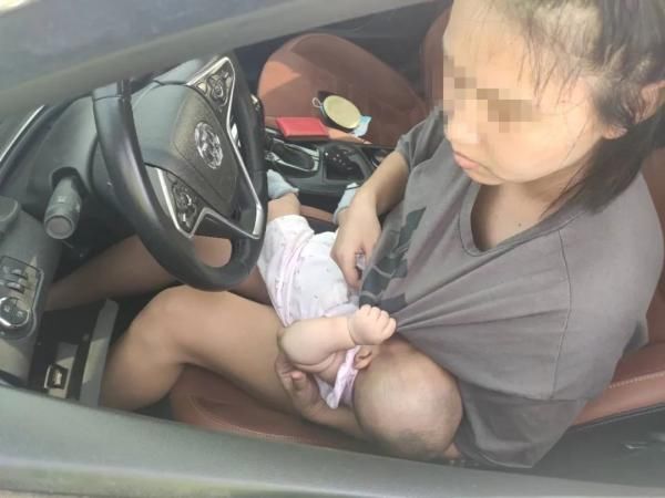 停车|心太大!女司机高速上急停车竟为这!