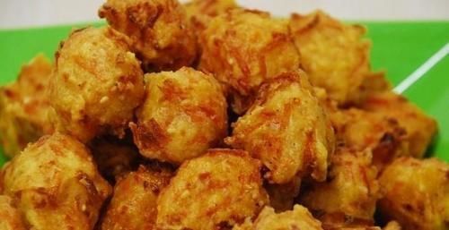 口感|酥脆的胡萝卜丸子,吃起来很软糯,而且口感也是十分的好吃