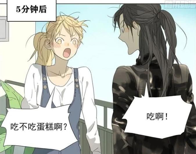  差点|搞笑漫画：两个人的摸头杀开展失败，最后差点就要打起来了！