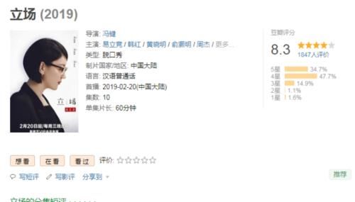  伊能静|娱乐圈的“照妖镜”易立竞，“扎心”访谈被网友叫好！