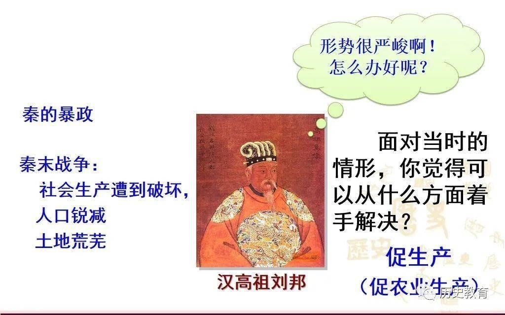 文景之治|部编七上|第十一课 西汉建立和“文景之治”