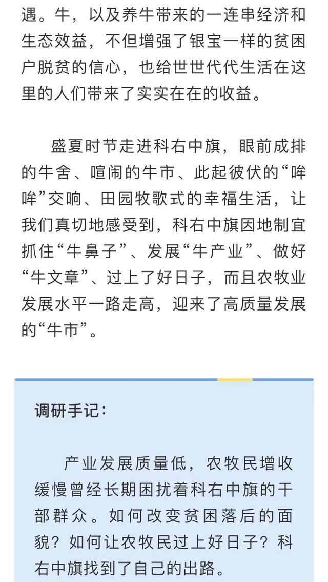 牛鼻子|抓住“牛鼻子”,过上好日子