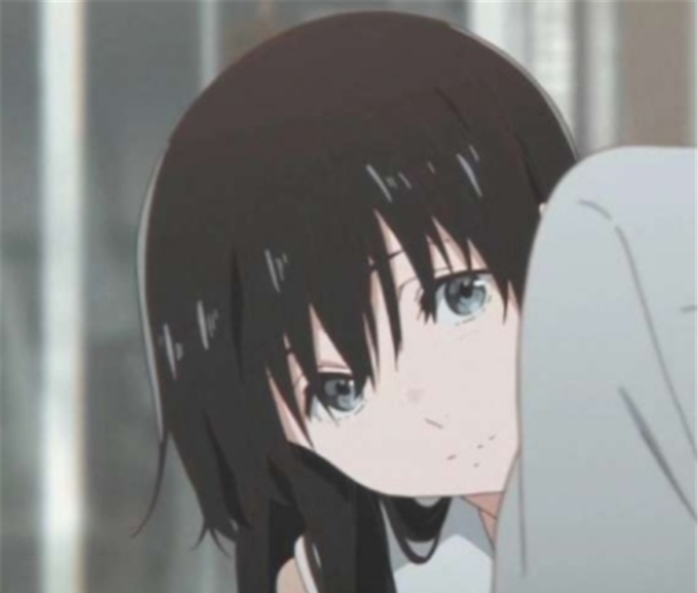  甜丧|甜丧·低糖·动漫情侣头像：有些话我听了会开心，但我永远不会信