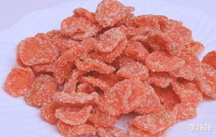  胡萝卜汤汁|胡萝卜很常见，可是胡萝卜果脯你一定没吃过，这样做孩子非常爱吃